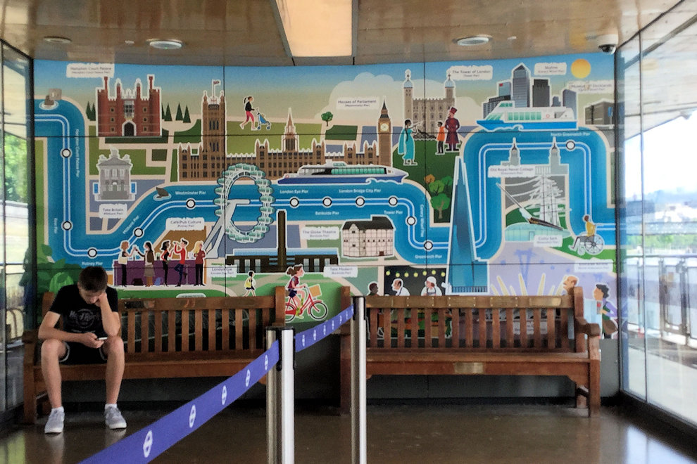 River Map photograph